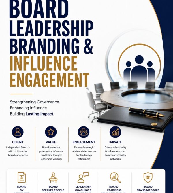 Board Leadership Branding & Influence Engagement