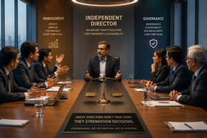 Independent Director Roles and Responsibilities in balancing governance and management during strategic boardroom discussions