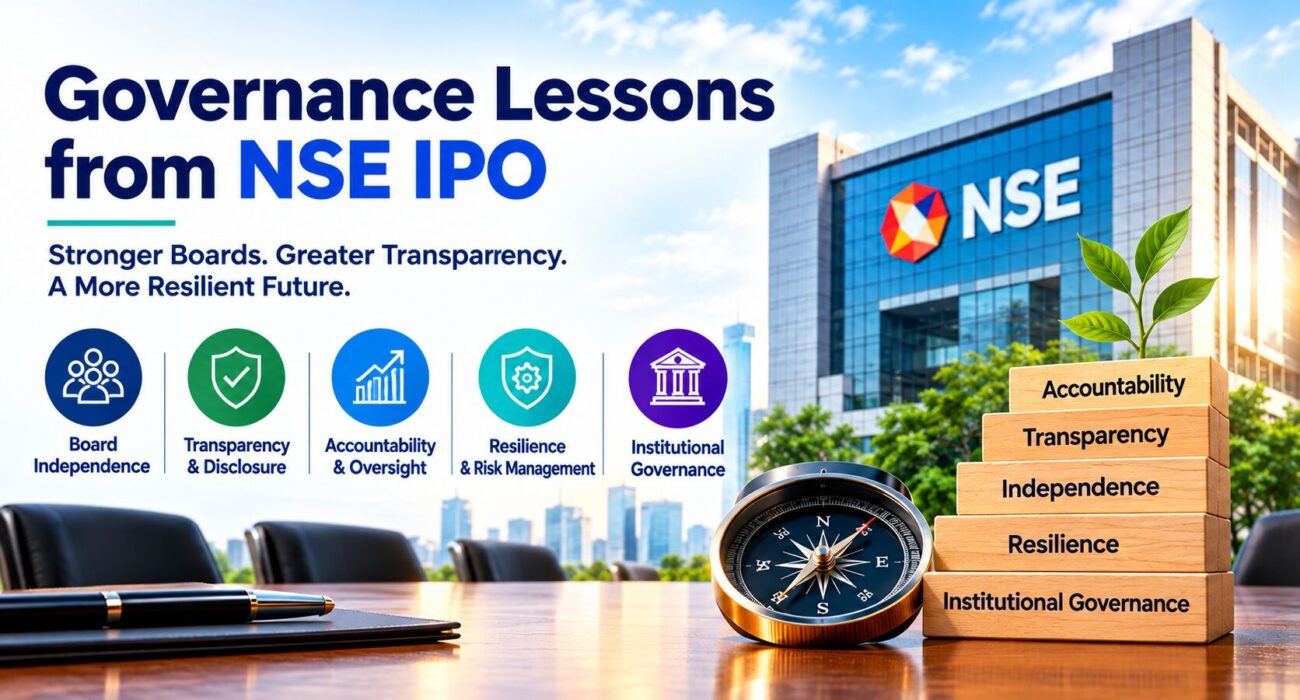 Governance Lessons from NSE IPO – Board Independence, Transparency, Accountability and Institutional Governance