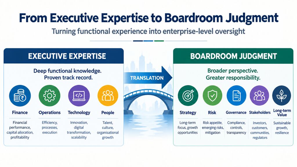 Independent Director: From Executive Expertise to Boardroom Judgment